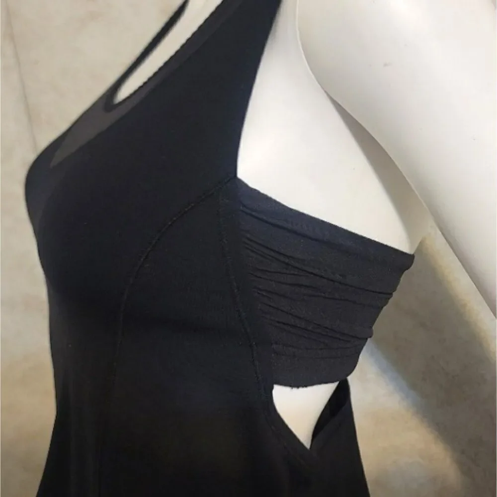 Lululemon Racerback Tank with Exposed Built-in Bra